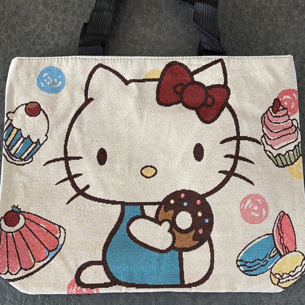 💕 Hello Kitty Canvas Tote Bag 💕